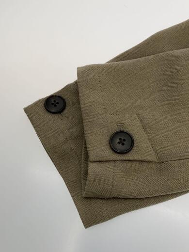 画像：SHIPSウールライク ヘリンボーン ジップ ブルゾン/S/ポリエステル/BEG5