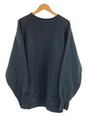 90S/RW/メキシコ製/目無し/スウェット/XXL/コットン/BLU/無地