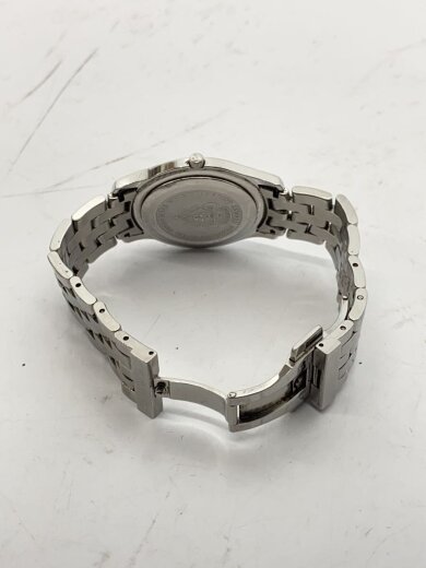 商品画像：クォーツ腕時計/アナログ/ステンレス/BLK/SLV/5500/キズ有 4