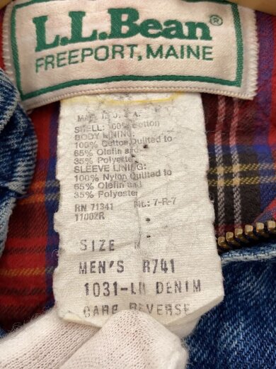 LLBean / 70s-80s / Denim swing top / MADE IN USA / Jacket LLBean / 70s-80s / Denim swing top / MADE IN USA / Jacket