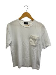 ラミナー コンパクトジャージ ポケット ショートスリーブTシャツ/44/コットン/ホワイト