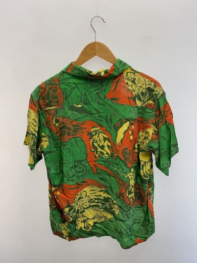 商品画像：00s/半袖シャツ/グリーン/総柄 2