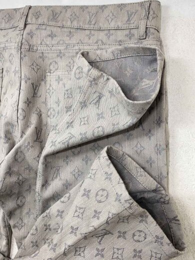 商品画像：ストレートパンツ/34/デニム/GRY/総柄/RM211Q QJQ HHD20W 8