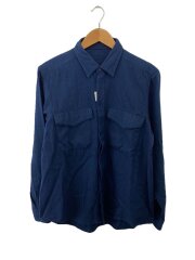 SHINYA OFFICIAL/Bodewig black&indigo cotton wool/2/コットン/BLU