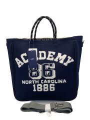 タグ付/カレッジレオパード ジャカード A4 バッグ/ショルダーバッグ/ネイビー