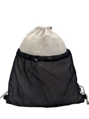 バンブーシュート/ナップザック/バッグ/PVC/ホワイト