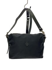 別注ショルダーバッグ/ナイロン/BLK