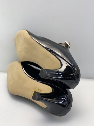 商品画像：CRストラップヒール/パンプス/37/BLK/エナメル/0524372111-00 4