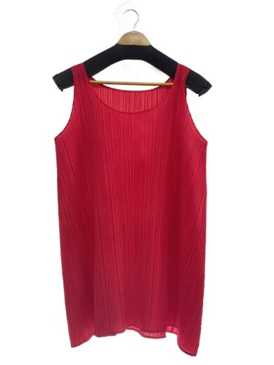 商品画像：キャミソール・タンクトップ/3/ポリエステル/RED/無地/PP33-JT148 1