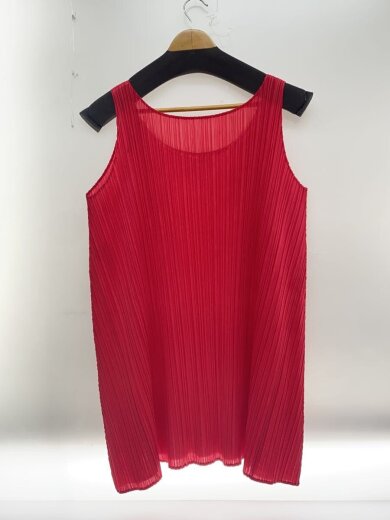 商品画像：キャミソール・タンクトップ/3/ポリエステル/RED/無地/PP33-JT148 2