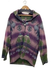 USA製/ネイティブ柄/カバーオール/アクリル/PUP/総柄