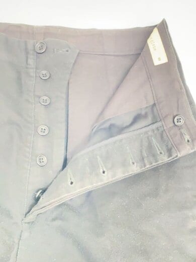 商品画像：BRUCE PA./モールスキン/ボトム/2/コットン/BLK/無地/242PA003/汚れ有 3