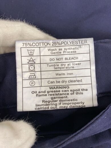 商品画像：イギリス海軍/コンバットトラウザー/カーゴパンツ/--/コットン/NVY/無地 6