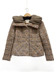 TISSUE社製/ツイードジャケット/36/ツイード/PNK/6243310