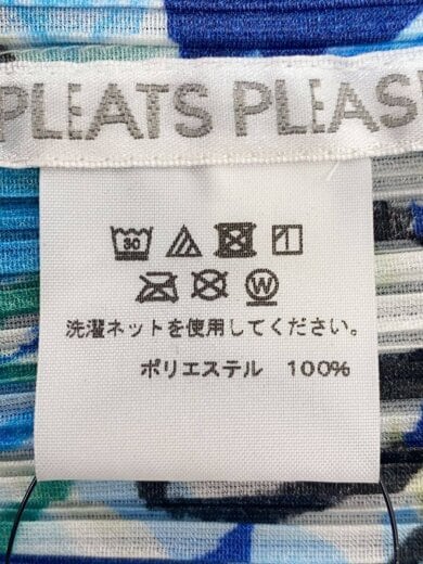 商品画像：ノースリーブカットソー/3/ポリエステル/BLU/総柄/PP11-JK221 4