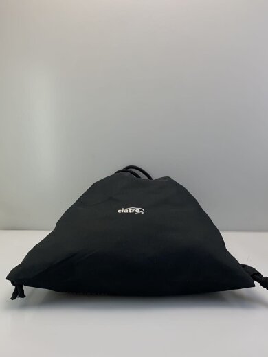 商品画像：ナップサック/サイドジップ/リュック/ポリエステル/ブラック 4