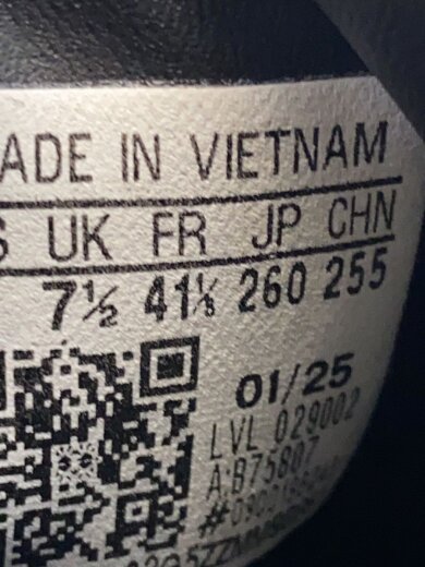 商品画像：オリジナルス/SAMBA OG/サンバ/ブラック/B75807/26cm/BLK/使用感有 5