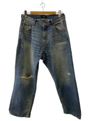 EXPRESSION REPAIR DENIM PANT/ストレートパンツ/32/デニム/IDG