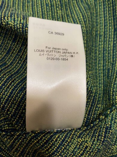 商品画像：25AW/モノグラム ショートスリーブ クルーネック/Tシャツ/L/コットン/グリーン/総柄/1AIJZU 5