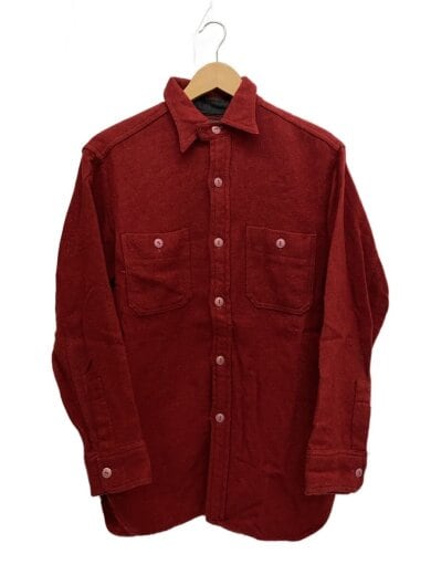 商品画像：CPO/チンスト・マチ付/ネルシャツ/16/--/RED/無地 1