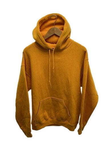 商品画像：90S/USA製/パーカー/M/コットン/YLW/無地 1