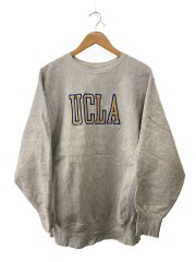 90s/RW/スウェットシャツ”刺繍 UCLA”/XL/コットン/グレー/メキシコ製