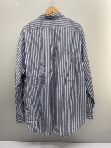 商品画像：Poplin Stripe Big BD Shirt/XXL/コットン/BLU/ストライプ/SD22S-SH01 2