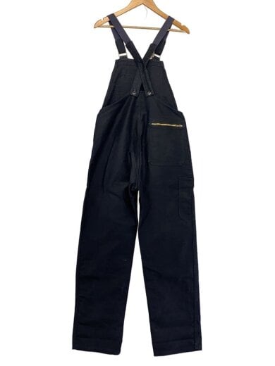 商品画像：50s/EURO/フレンチワーク/ブラックモールスキン/オーバーオール/BLK/無地 2