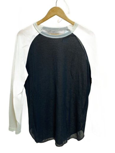 商品画像：コットン ナイロン ベースボールTシャツ/FREE/コットン/GRY/8612-299-0371 1