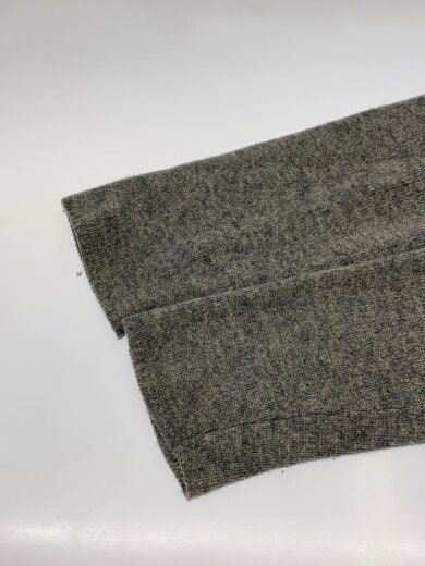 商品画像：90s/カラーブロック/Vネックデザインニット/M/ウール/グレー 4