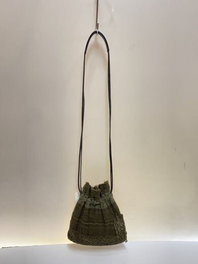 商品画像：LACE PATCHWORK POCHETTE/ショルダーバッグ/コットン/カーキ/YD-A01-024 3