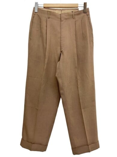 商品画像：NATIONAL/50-60S/RAPID片爪/スラックスパンツ/BEG/ポケットボタン欠損// 1