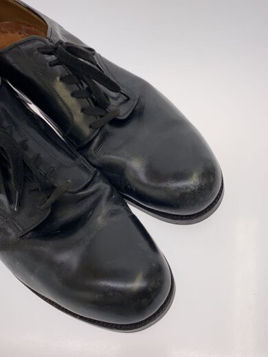 商品画像：40S/米海軍/T型ヒール/サービスシューズ/US10/BLK/レザー/履きジワ・ヒビ割れ 6