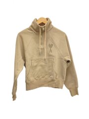 Half-Zip Boxy Fit Sweat/ハーフジップスウェット/XS/コットン/BEG