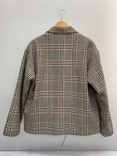 商品画像：パデットコーチジャケット/M/ポリエステル/GRY/チェック/1225-133-8613 2