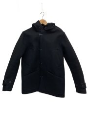 WOOL MELTON SHORT DUFFLE COAT DECK HOOK/36/ウール/NVY/BR13066