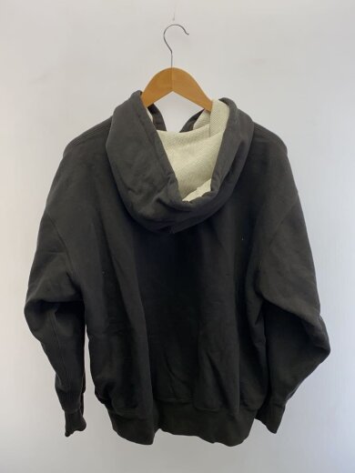 商品画像：THERMAL LINED FULL ZIP HOODIE/DOUBLE FACE/XL/コットン/BLK 2