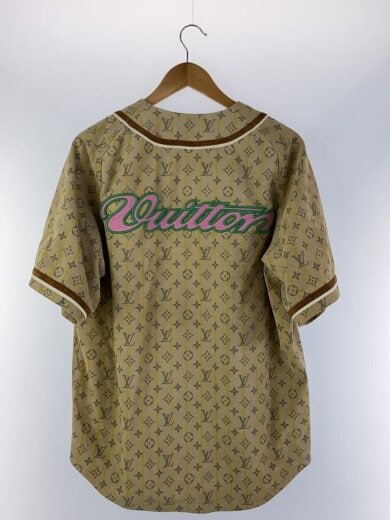 商品画像：25AW/ファレル・ウィリアムス×NIGO/レザーベースボールシャツ/48/牛革/BEG 2