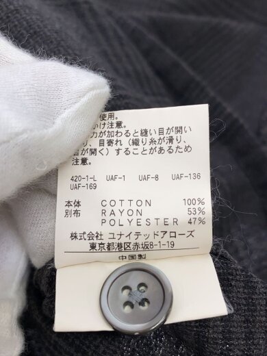 商品画像：BLC CHECK CROPPED OP SHIRT/M/コットン/BLK/チェック/8316-149-0195// 5