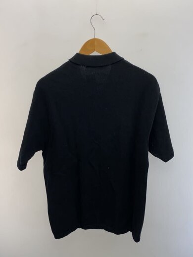 商品画像：COTTON KNIT SSL SHIRT/ニット半袖シャツ/L/コットン/BLK// 2