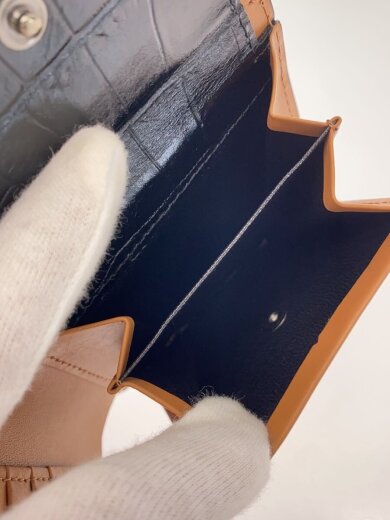 商品画像：2つ折り財布/PVC/BLK/無地/メンズ 5