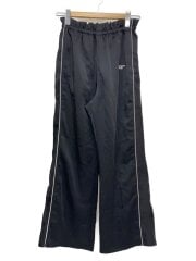 サイドラインイージーパンツ/36/ポリエステル/BLK/GAS-03220-A