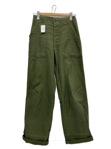 商品画像：60S/ベイカーパンツ/サイドアジャスター/S/コットン/GRN/無地/8405-222-1948 1