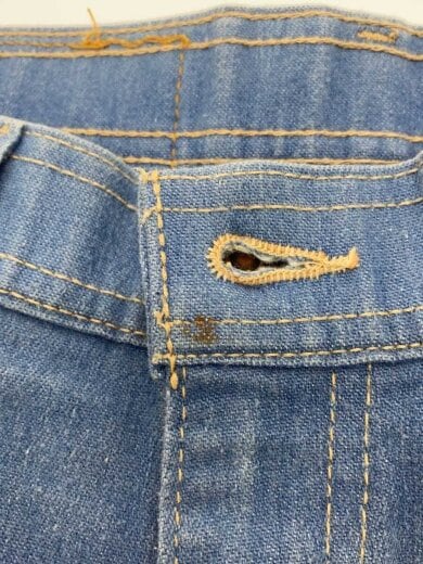 商品画像：90s/ACTION JEANS/USA製/ブーツカットパンツ/34/コットン/BLU 5