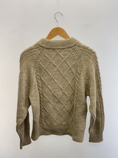 商品画像：23AW/NATURAL WOOL ケーブルニット/M/ウール/BEG/579-3260008 2