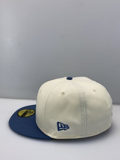 商品画像：ドジャース/クロームホワイト/キャップ/7 1/8/ポリエステル/クリーム/メンズ 2