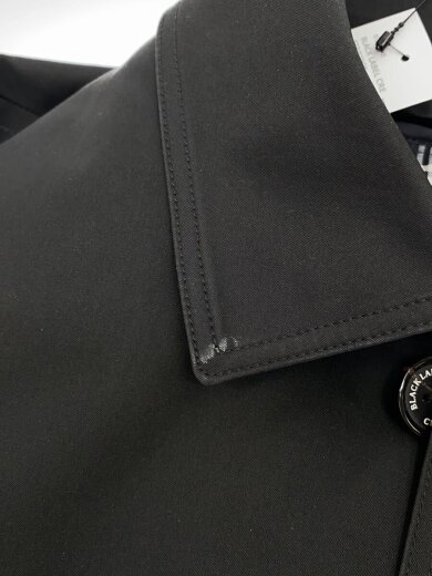 商品画像：ライナー付ステンカラーコート/M/ポリエステル/BLK/51A11-201-09/襟・袖ヨゴレ有 6