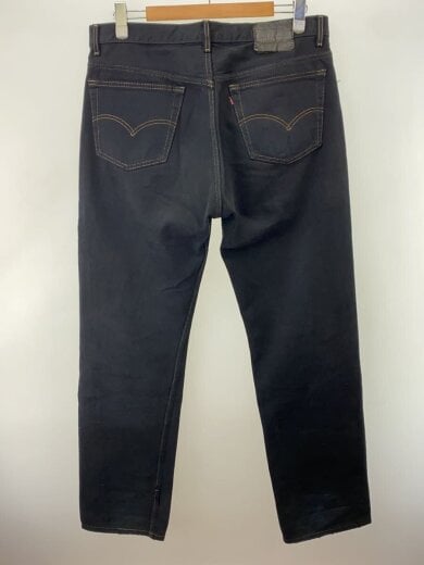 商品画像：90S/501/USA製/後染め/ブラックデニム/ストレートパンツ/38/コットン/BLK/無地 2