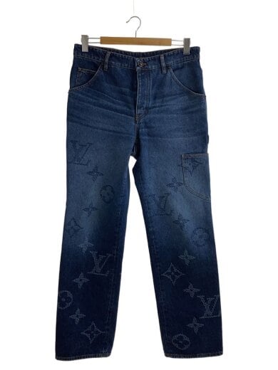商品画像：26SS/モノグラムデニムワークウェアパンツ/30/デニム/インディゴ/1AIJUF 1