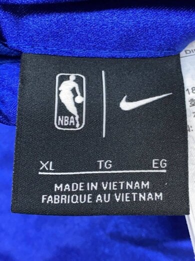 商品画像：NBA/GOLDEN STATE WARRIORS /スタジャン/XL/ナイロン/BLU/無地/AV6586-49 3